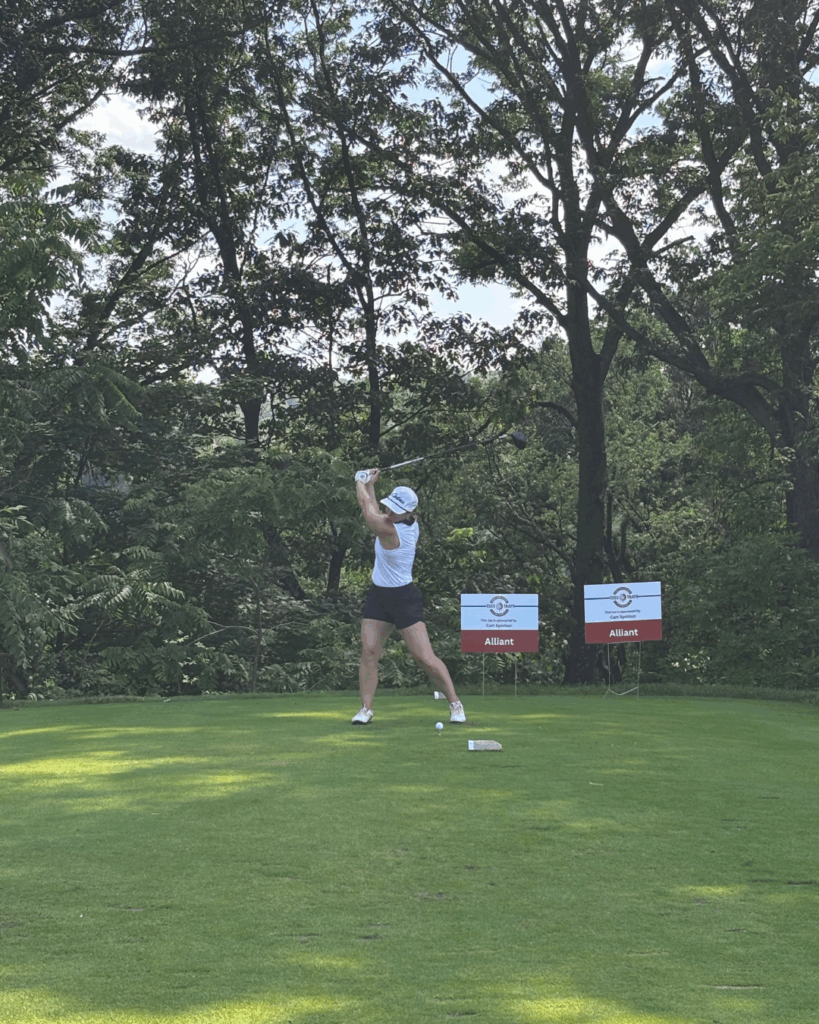 Tees and Traps 2025 - golfer teeing off