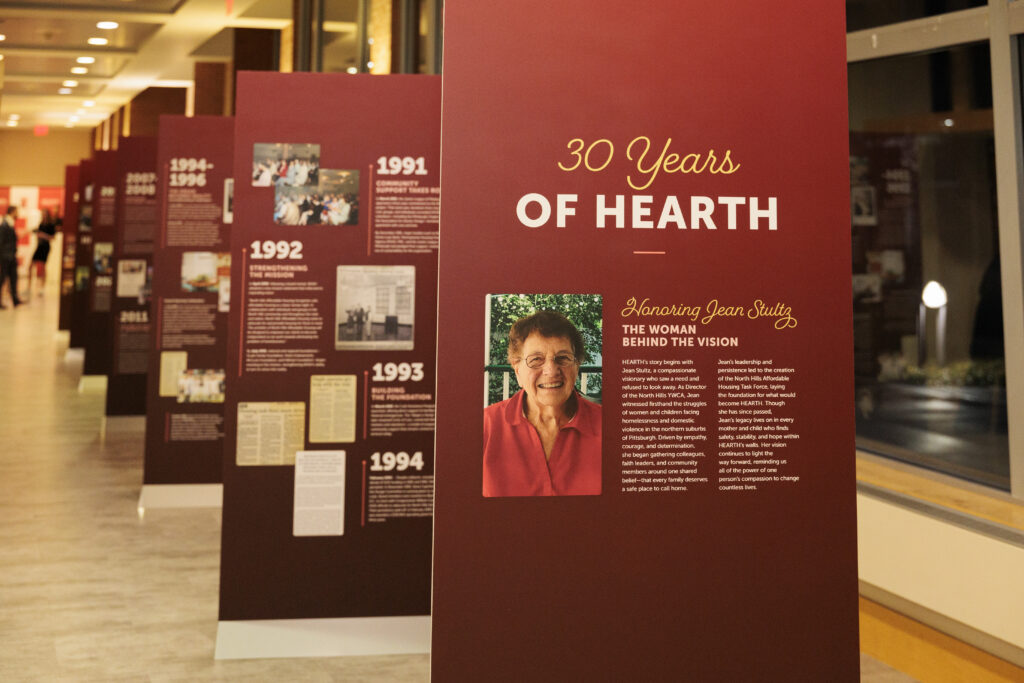 Photo of the HEARTH 30th Event Timeline