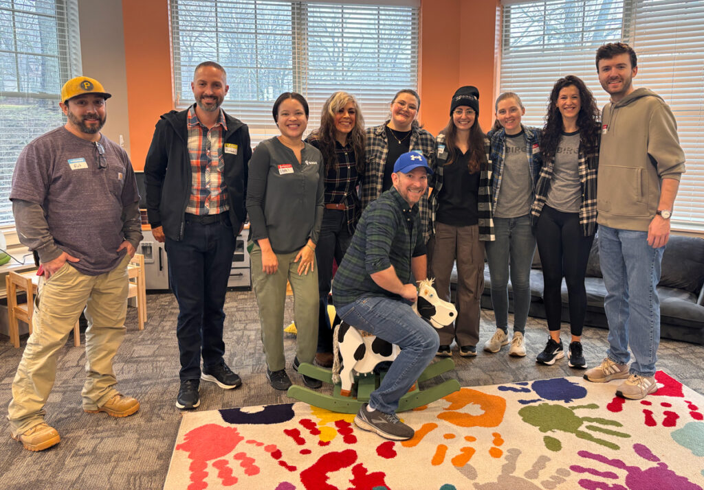 Group of volunteers at HEARTH